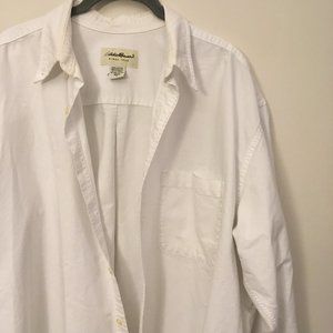 Eddie Bauer white button down